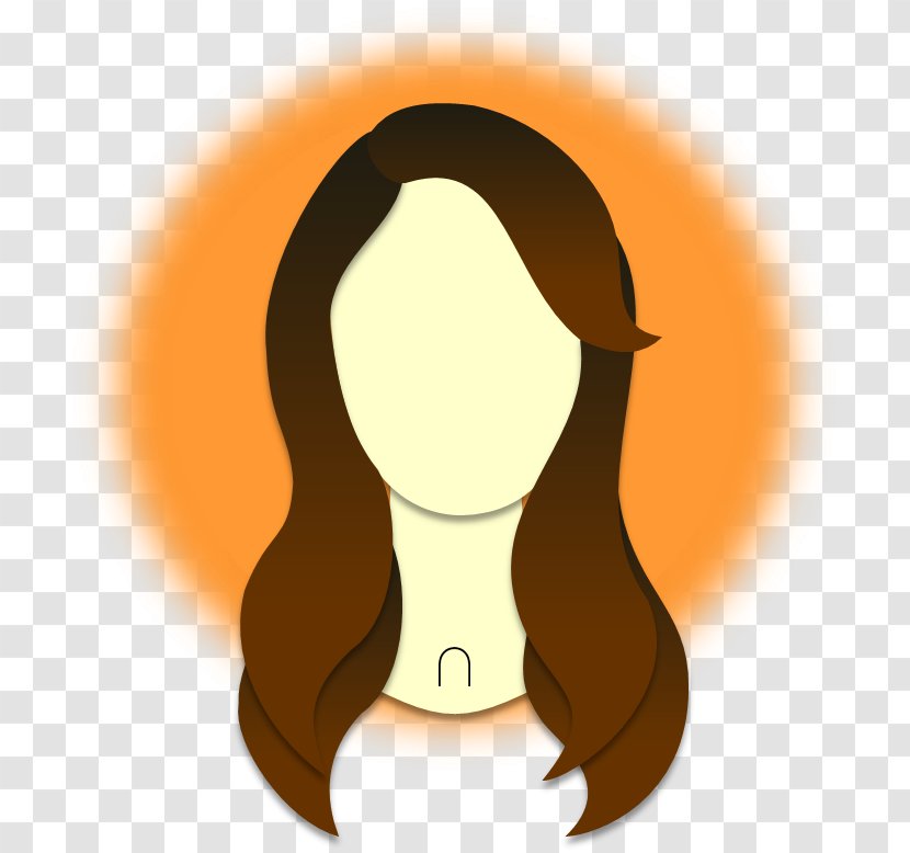 Cartoon Silhouette Nose Transparent PNG