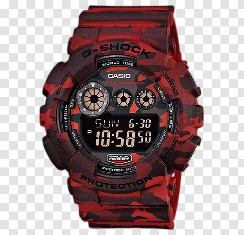 G-Shock Watch Clock Casio Movement - Online Shopping Transparent PNG