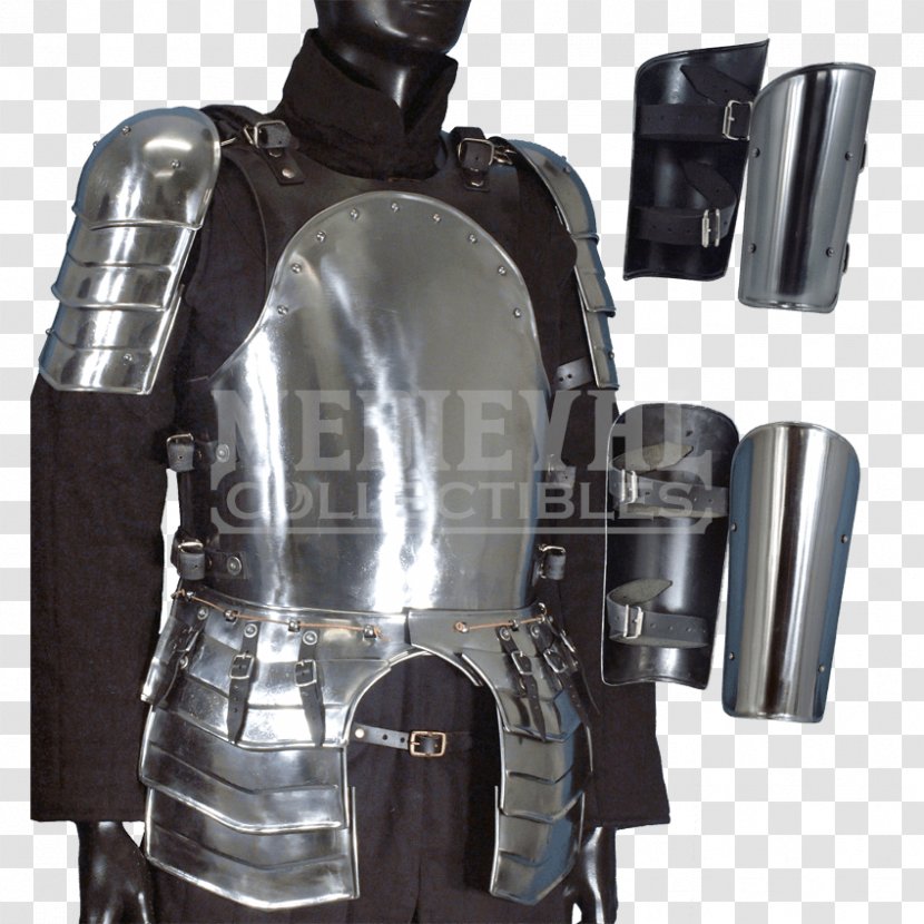 Cuirass Plate Armour Body Armor Knight - Medieval Transparent PNG