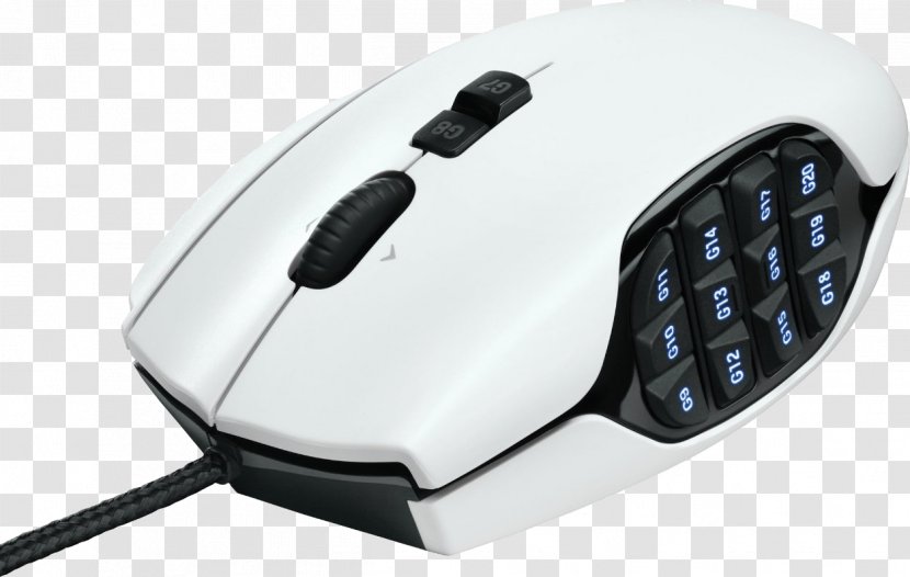 Computer Mouse Logitech Video Game Massively Multiplayer Online World Of Warcraft - Mats Transparent PNG
