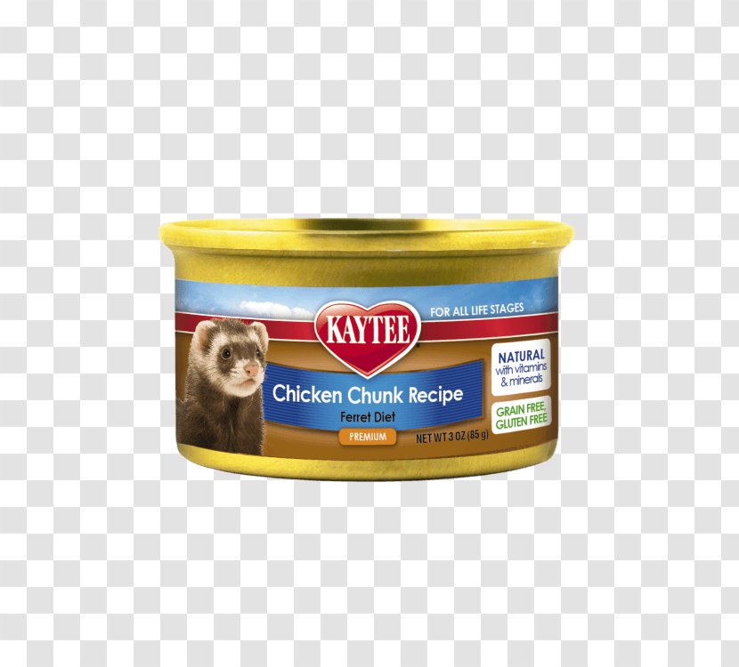 Kaytee Chicken Chunk Ferret Food, 3 Oz. As Food Pet - Dish Transparent PNG