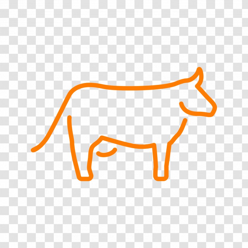Orange Cattle Lion Livestock Branding Business Transparent PNG