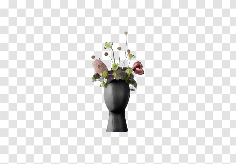 Flower In Vase - Flowerpot - Interior Design Rose Transparent PNG