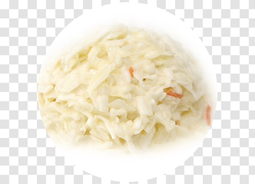 White Rice Coleslaw Instant Mashed Potatoes Jasmine - Cuisine Transparent PNG