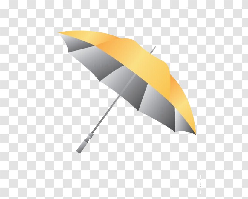 Umbrella - A Yellow Transparent PNG