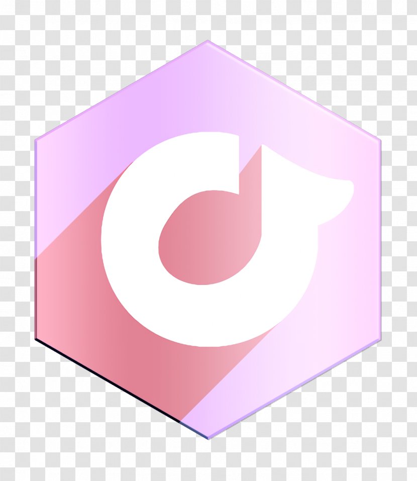 Social Media Logo - Pink - Magenta Material Property Transparent PNG