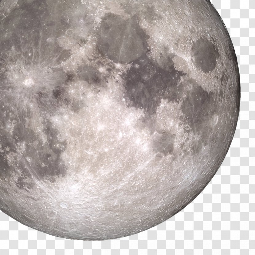 Full Moon Solar Eclipse Harvest - Monochrome Transparent PNG
