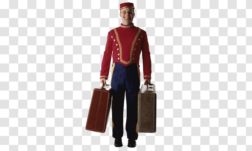 Suitcase Background - Hotel - Figurine Outerwear Transparent PNG
