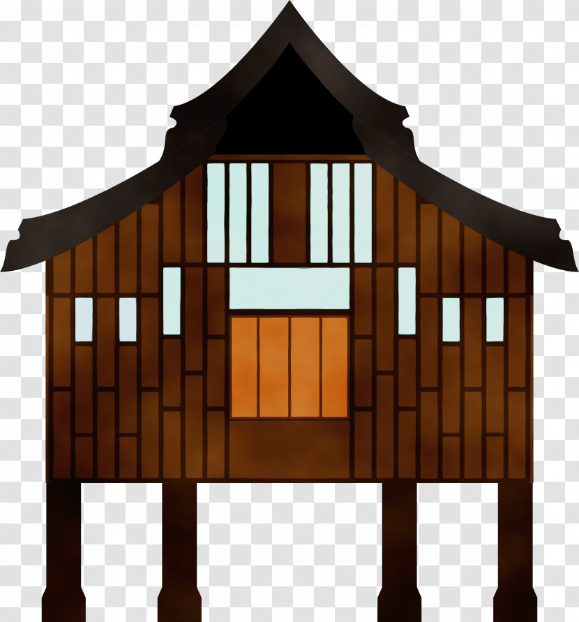 Malay House House Building Icon Transparent PNG
