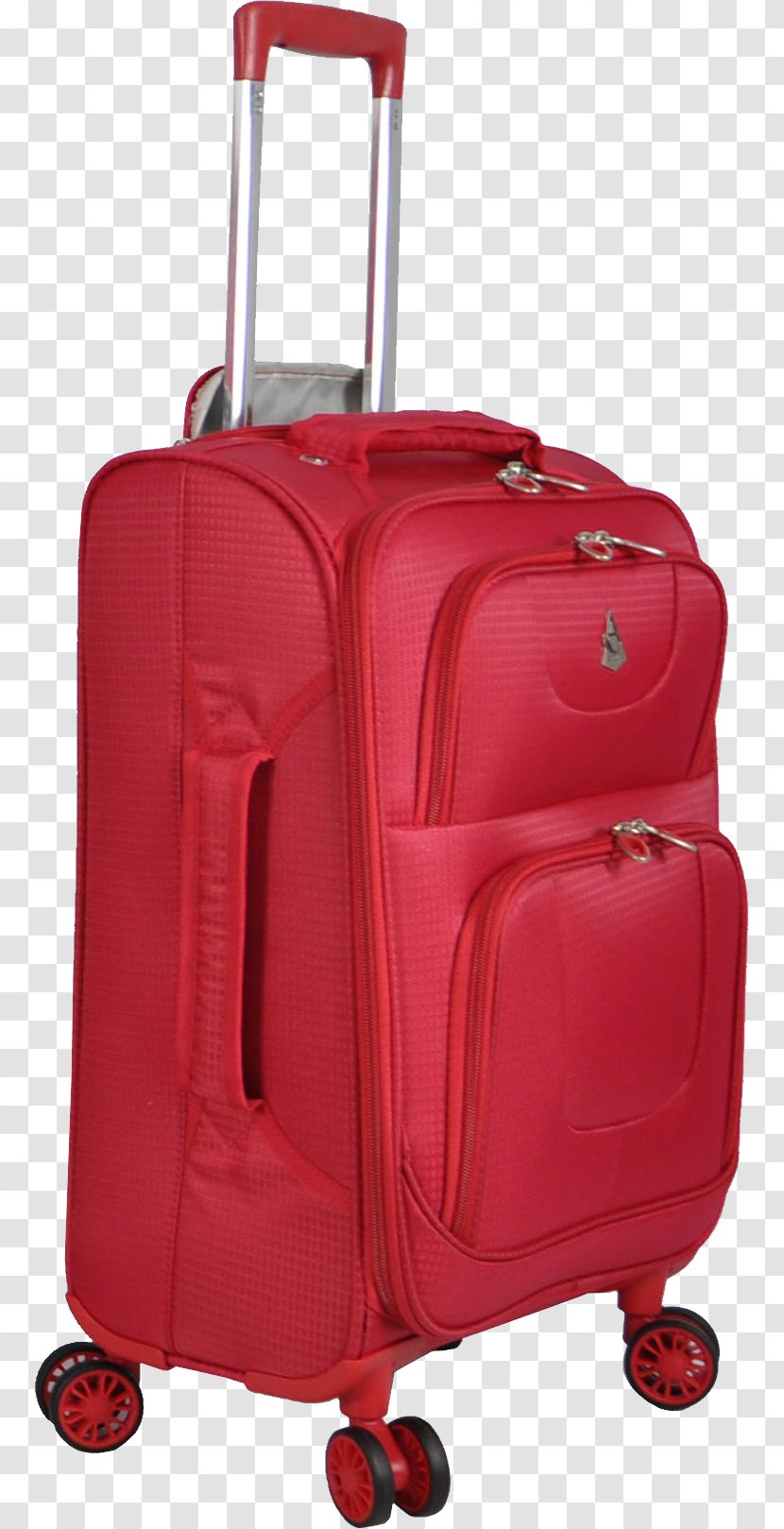 Baggage Suitcase Hand Luggage - Red - Pink Image Transparent PNG