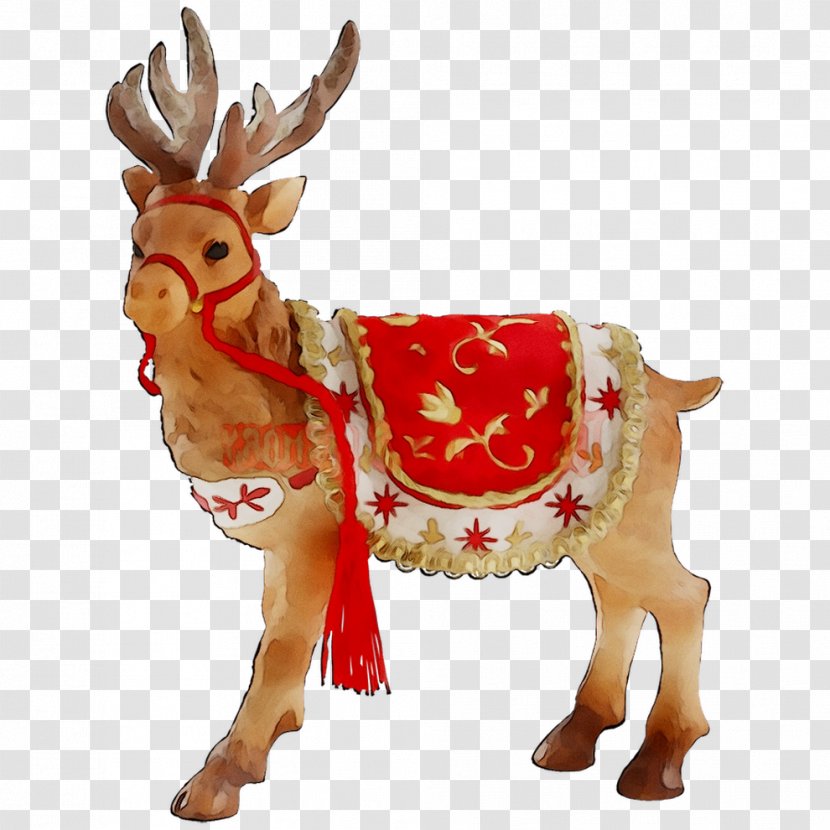 Reindeer Christmas Ornament Day Figurine - Deer Transparent PNG