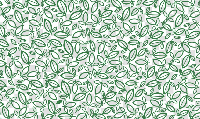 Tea Leaf Motif Pattern - Visual Arts - Background Transparent PNG
