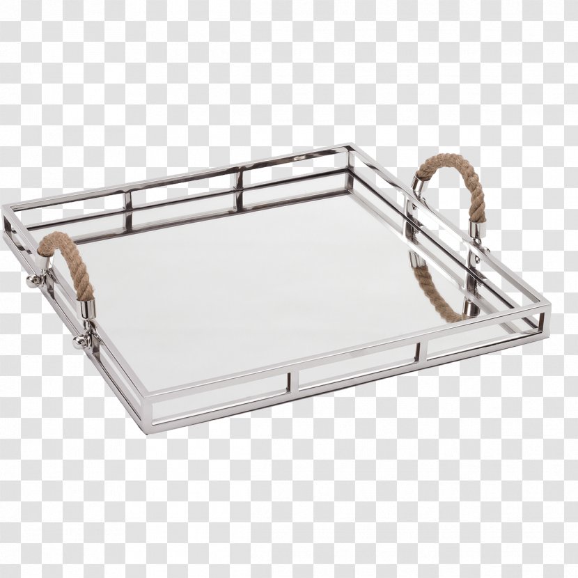 Tray Platter Table Silver Glass - Carry A Transparent PNG
