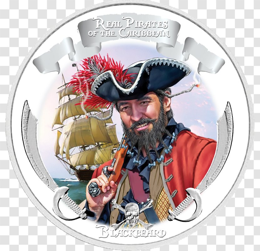 Blackbeard Pirates Of The Caribbean: On Stranger Tides Edward Teach Piracy Coin - Henry Every Transparent PNG