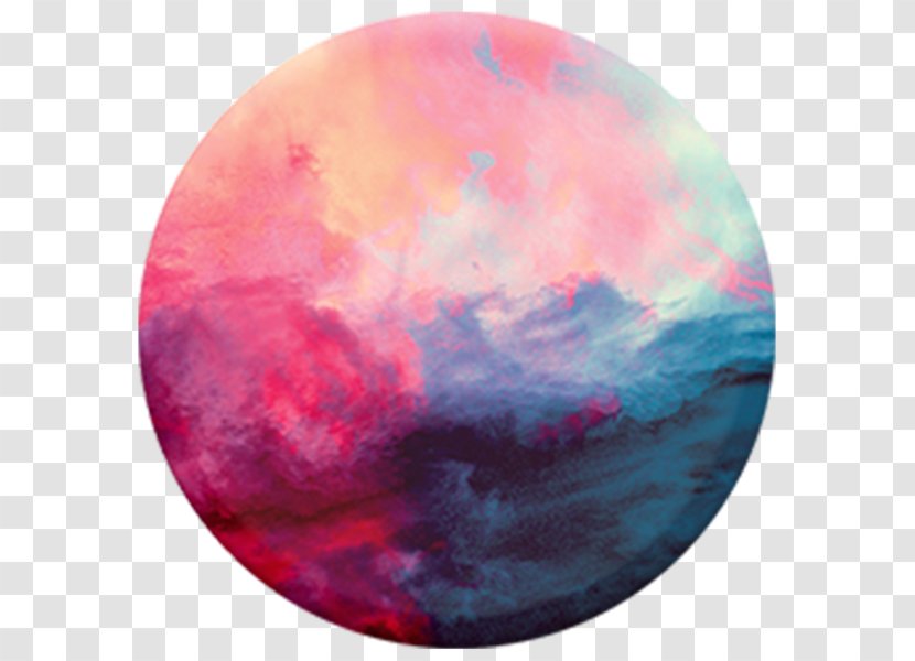 PopSockets Grip Stand Mobile Phones Handheld Devices Page 6 Boutique - Selfie - Watercolour Red Transparent PNG