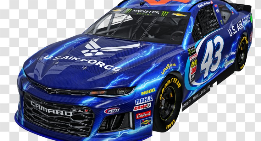 2018 Monster Energy NASCAR Cup Series Daytona 500 Chevrolet Coke Zero 400 - Darrell Wallace Jr Transparent PNG