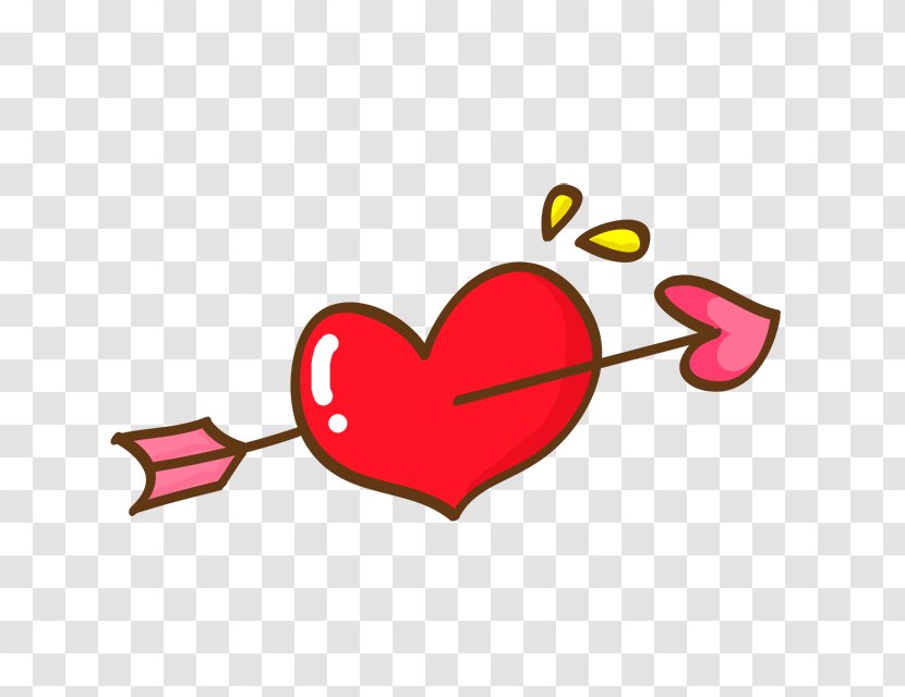 Arrow Heart Clip Art - Cartoon Stone Mandrel Cupid Transparent PNG