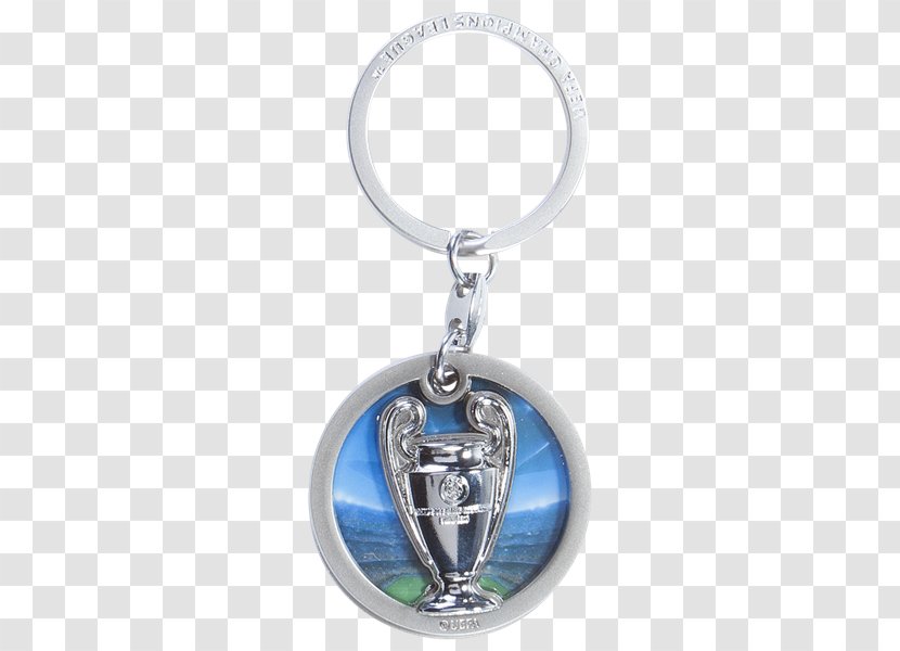 Key Chains UEFA Champions League Trophy Ring Silver Cobalt Blue Body Jewellery - Champion Transparent PNG