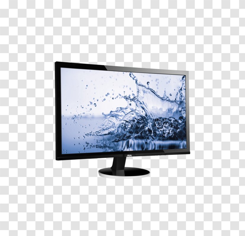 AOC International Computer Monitors Graphics Display Resolution Digital Visual Interface LED-backlit LCD - Device - Liquidcrystal Transparent PNG