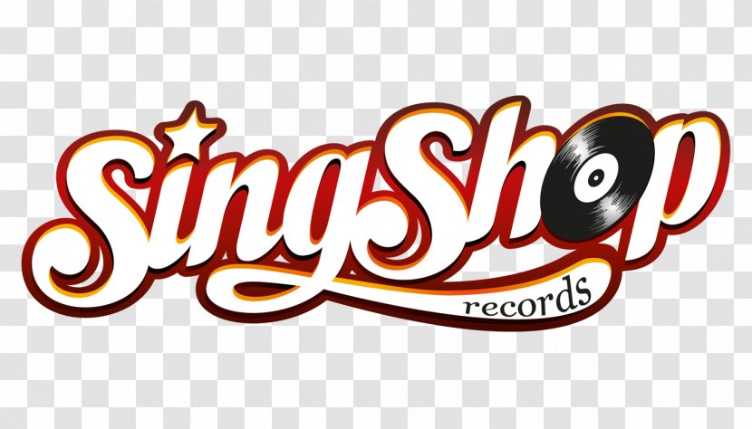 SingShop Logo Summer School Font - Record Shop Transparent PNG