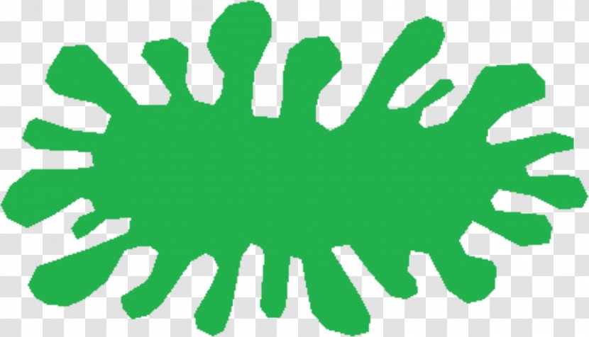 Nickelodeon Logo Nicktoons Television YouTube - Nicksplat - Green Splat Transparent PNG