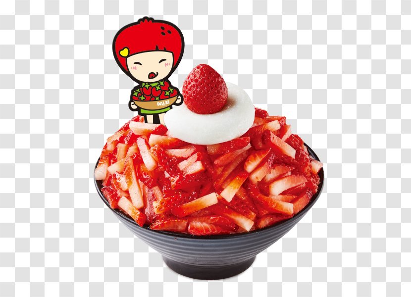 Matcha Kakigōri Sorbic Sendai Cafe Cheesecake - Strawberry Transparent PNG