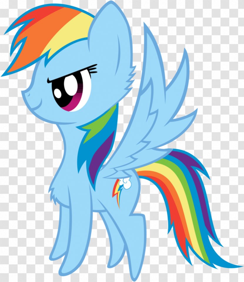 Rainbow Dash Pony Horse - Frame Transparent PNG