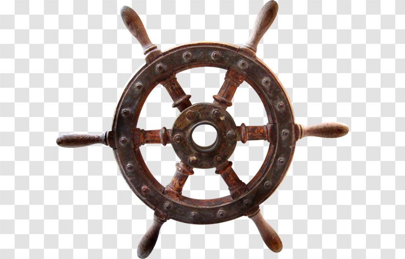 Ship's Wheel Rudder Motor Vehicle Steering Wheels - Ship Transparent PNG