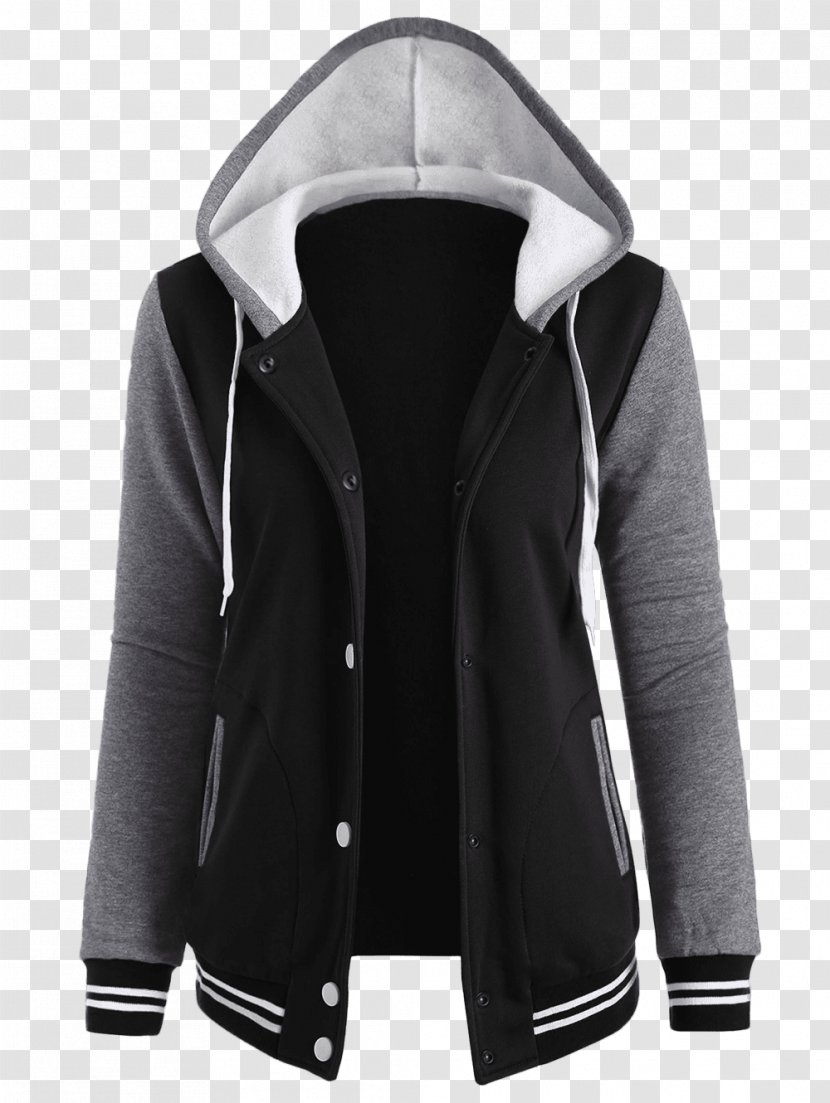Hoodie Jacket Coat Bluza Parka - Pocket - Plus-size Clothing Transparent PNG