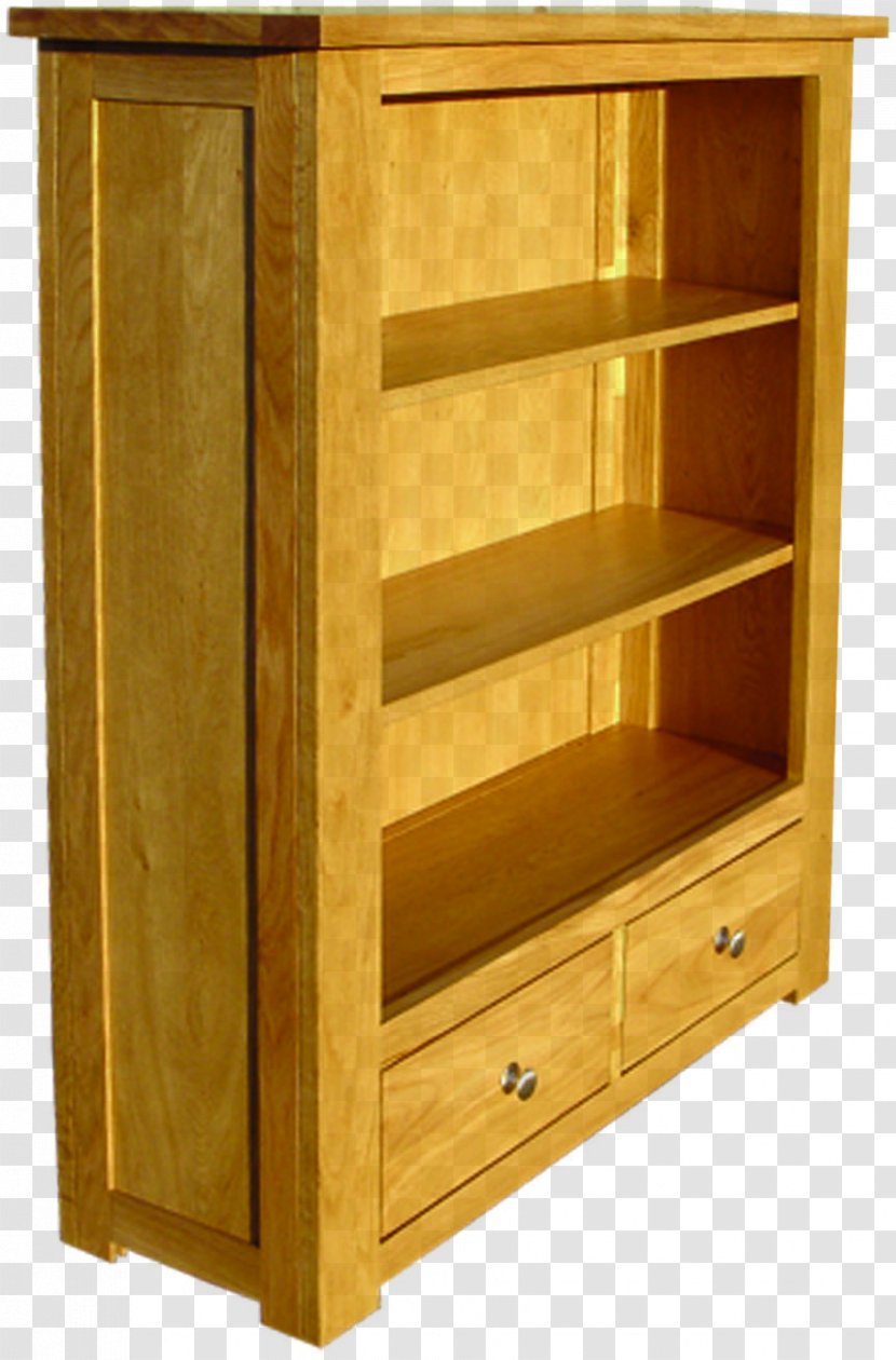 Furniture Bookcase Drawer Shelf Cupboard - Frame - Oak Transparent PNG