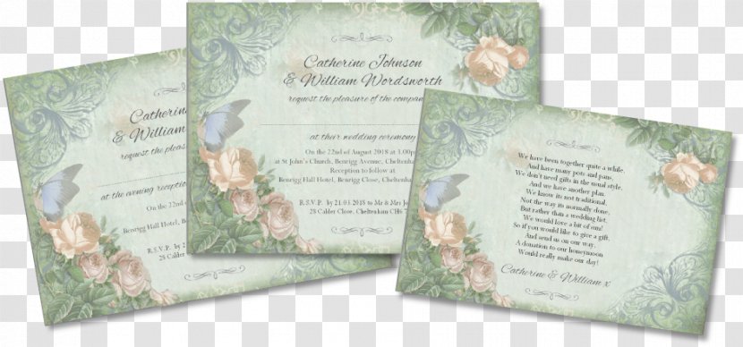 Brochure - White Save The Date Transparent PNG