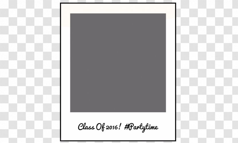 Picture Frames Rectangle Brand Pattern - Black M - Angle Transparent PNG