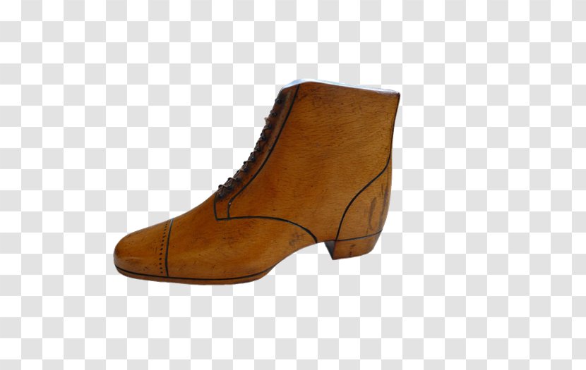 Suede Brown Caramel Color Boot Shoe - Zapateria Transparent PNG
