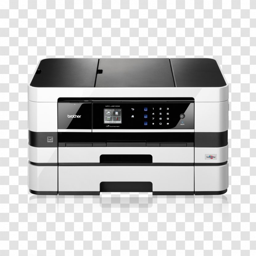 Multi-function Printer Brother Industries Ink Cartridge Inkjet Printing - Dw Software Transparent PNG