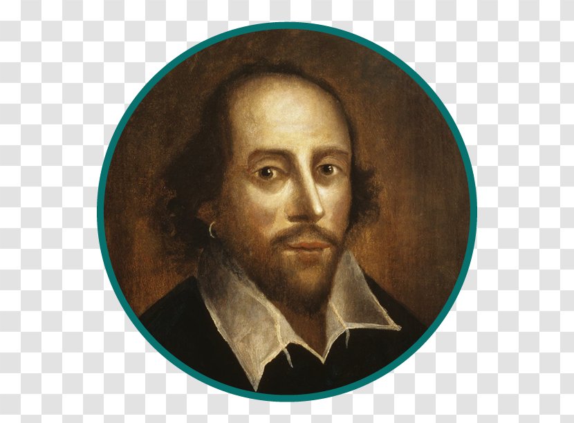 William Shakespeare The London Hamlet Chandos Portrait Twelfth Night - Facial Hair - Macbeth Playbook Transparent PNG