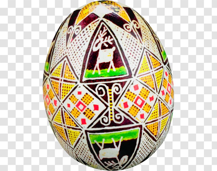 Easter Egg Pysanka Bunny - Soccer Ball Transparent PNG