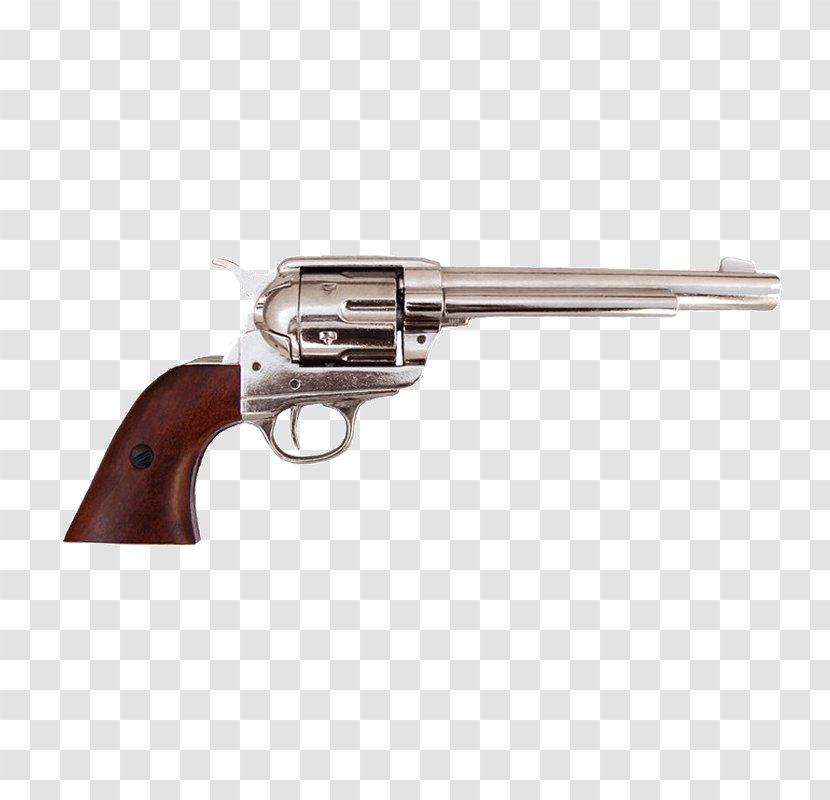 United States Colt Single Action Army Revolver .45 Colt's Manufacturing Company - 45 Transparent PNG