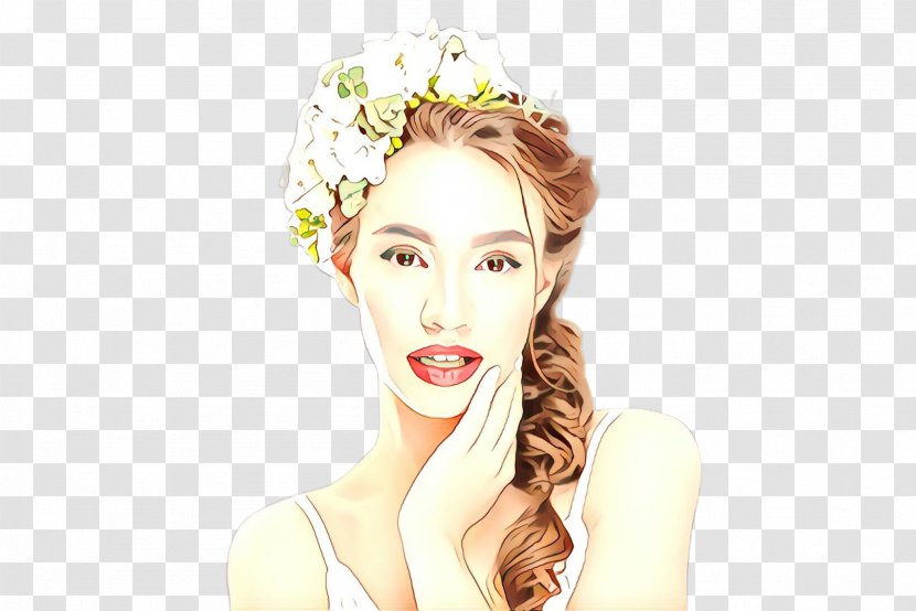 Hair Face Skin Beauty Head - Lip Forehead Transparent PNG