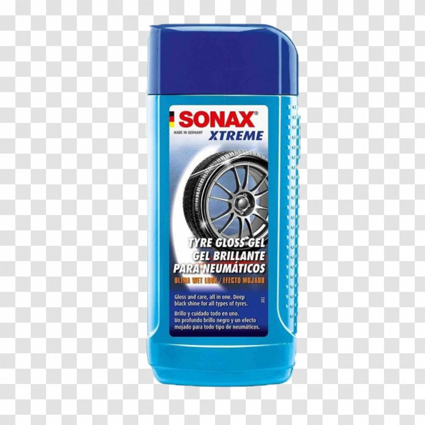 SgCarMart Motor Vehicle Tires Sonax Tire Gloss Gel (500ML) Wheel - Alloy - Car Transparent PNG