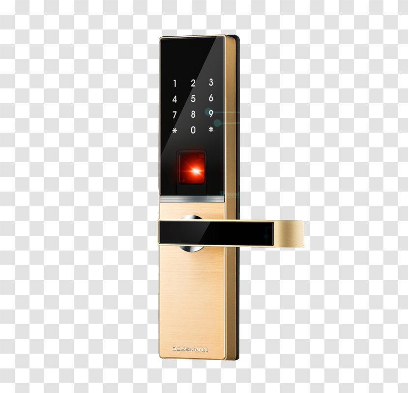 Electronic Lock Door Fingerprint Combination - Tmall - Home Transparent PNG