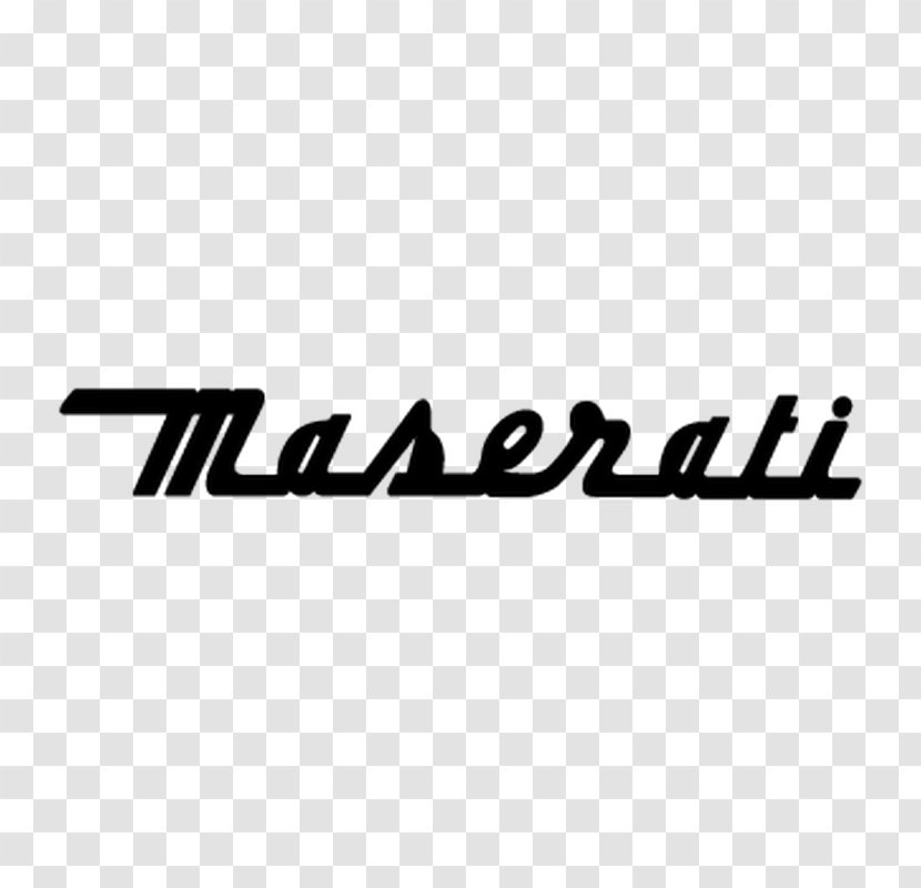 Maserati Merak Car Quattroporte Logo - Black - Skoda Transparent PNG