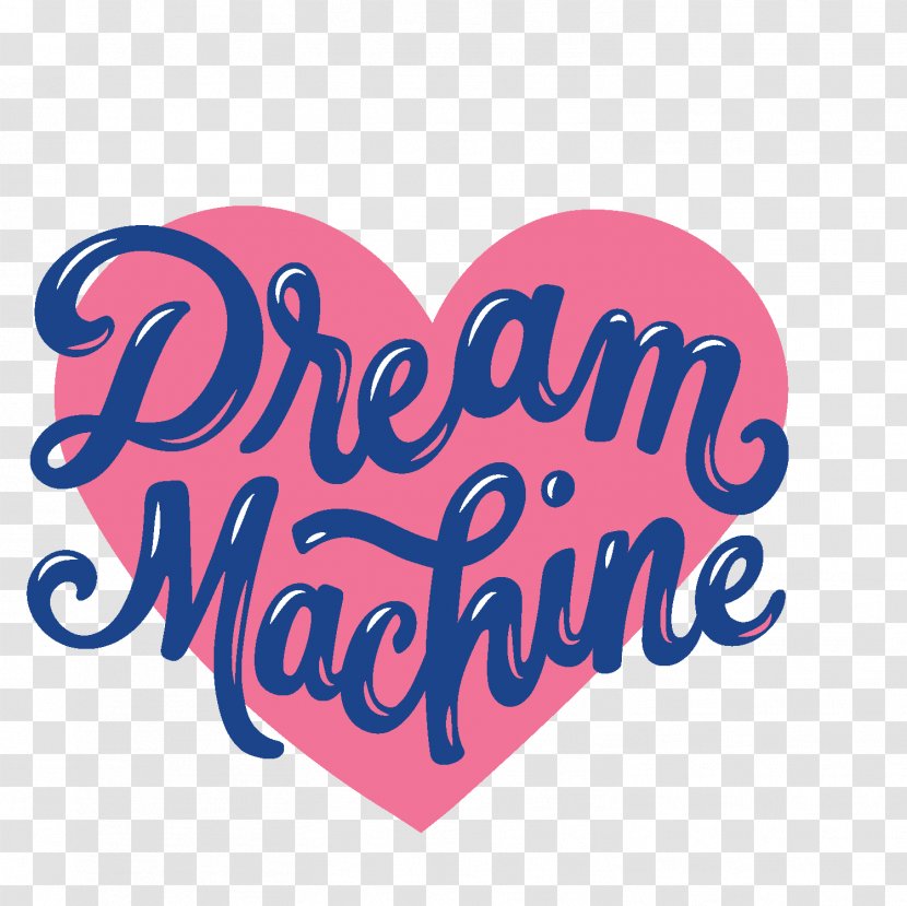 Logo Love Valentine's Day Brand Font - Magenta - Dream Clouds Transparent PNG