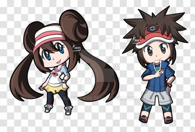 Pokemon Black & White Pokémon GO 2 And Serena - Cartoon - Go Transparent PNG