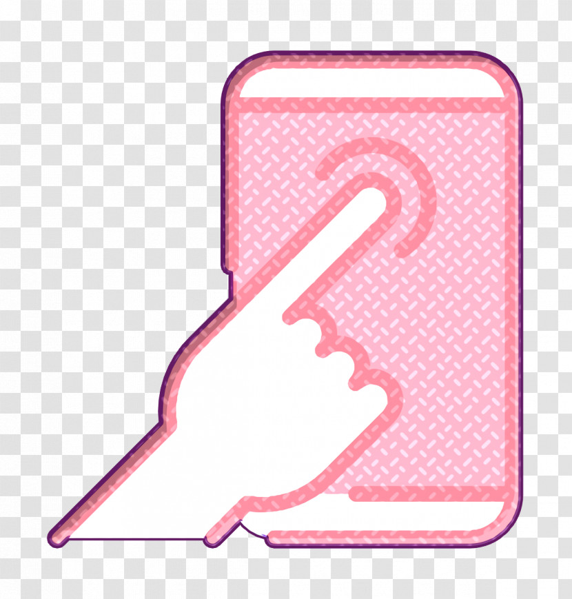Communication And Media Icon Smartphone Icon Hand Gesture Icon Transparent PNG