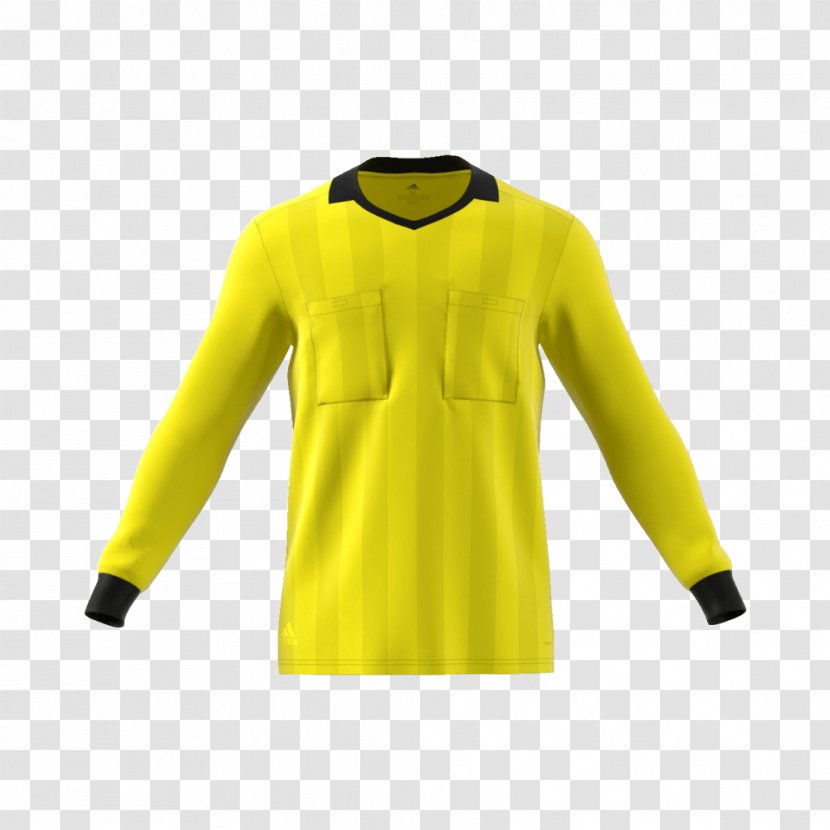 2018 World Cup Referee Football Sport Sleeve - Yellow Transparent PNG