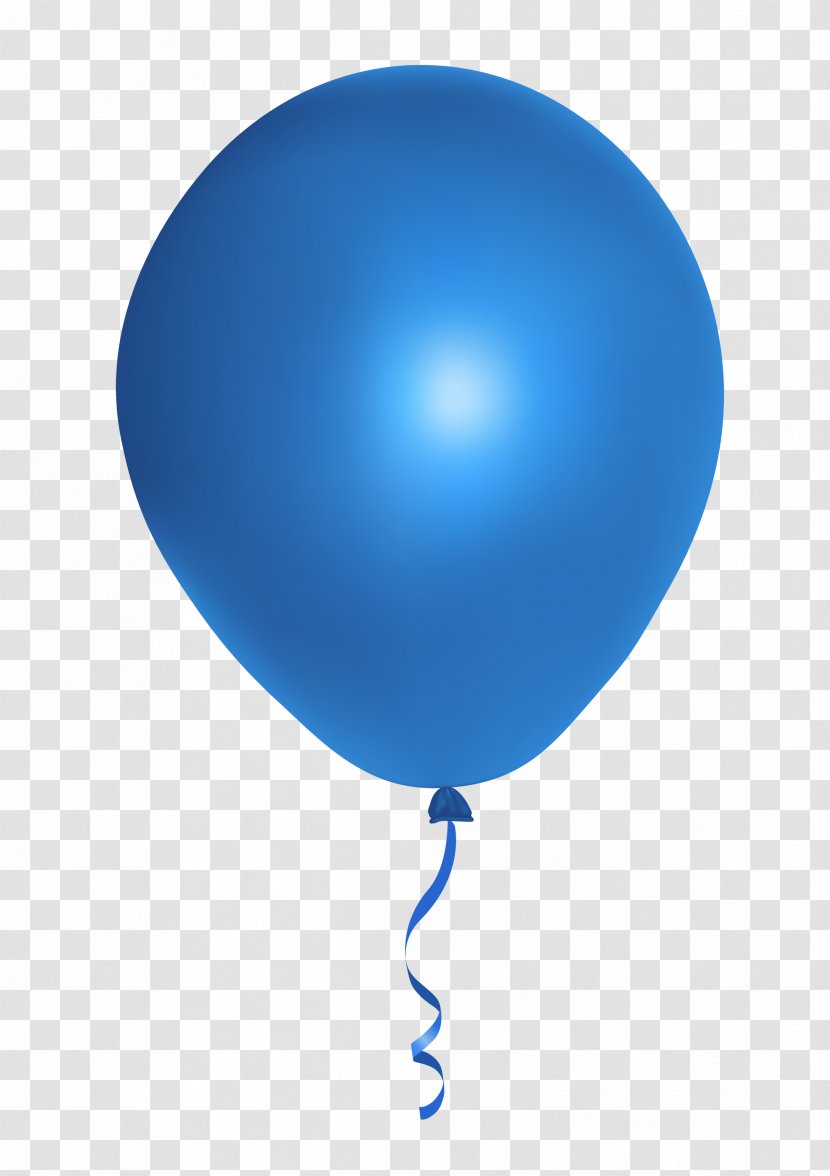 Balloon Blue - Pixel Transparent PNG