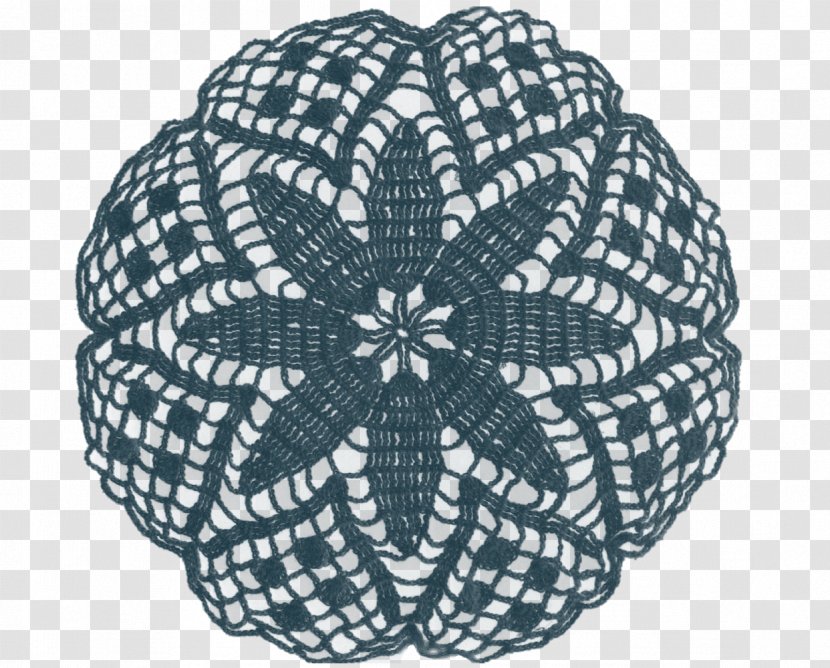 Coloring Book Doily Cross-stitch Clip Art - Symmetry - Hand-painted Vintage Lace Transparent PNG