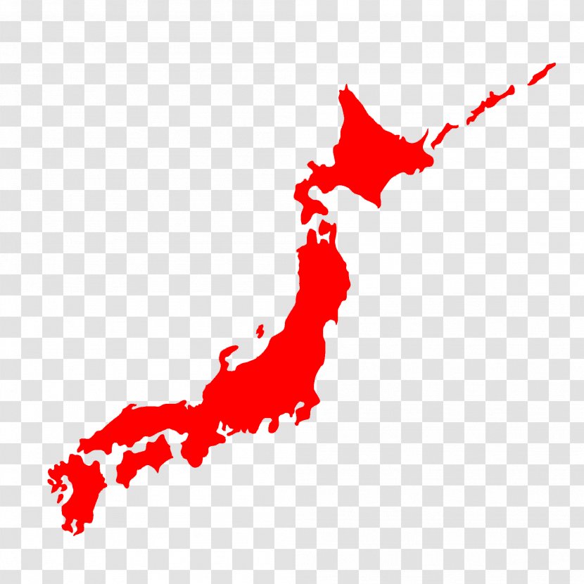 Japan Vector Graphics Royalty-free Map Illustration Transparent PNG