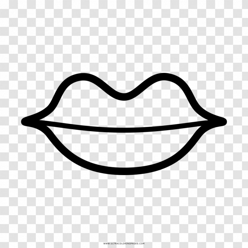 Drawing Coloring Book Smile Lip - Mouth Transparent PNG