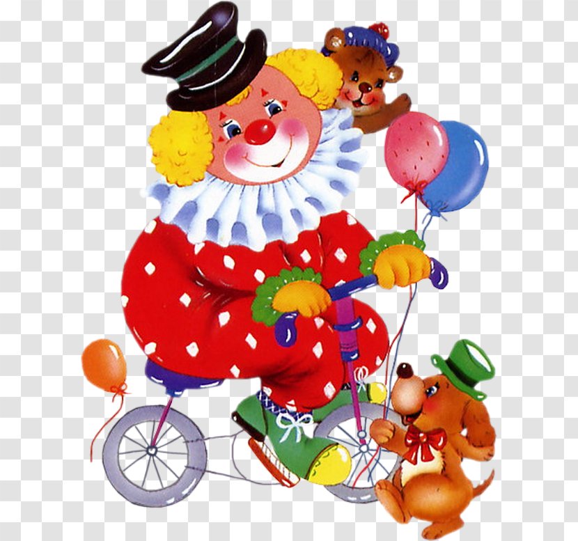 Circus Clown - Toy Transparent PNG